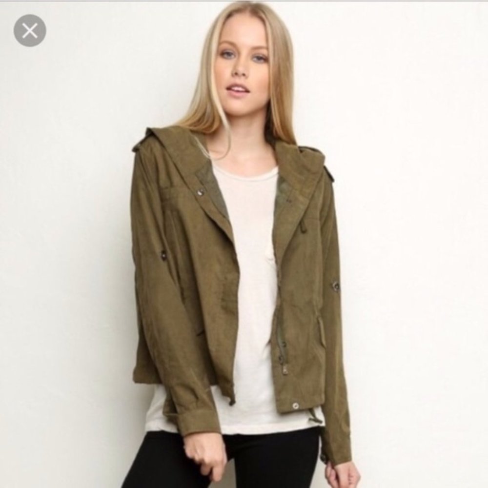 Brandy Melville Army Jacket